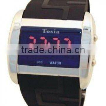 2011 NEW ARRIVAL PROMOTIONAL LED BACKLIGHT WATCH kt9042