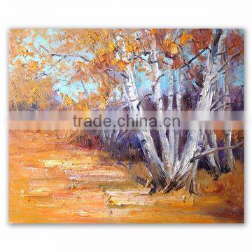 ROYIART Original Home Goods Wall Art Impressionist Landscape Paintings