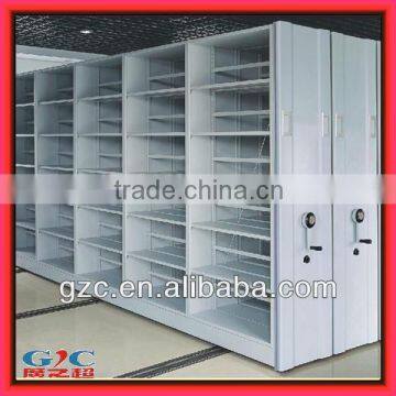 CE ISO9001 Compact Archives Rack Manual Mobile Filing Shelving Storage System