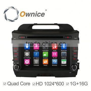 8 INCH Pure Android Car Radio for Kia Sportage R 2010 2011 1G ROM 16G storge Space suppor mirror link