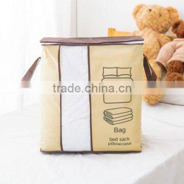 clear vinyl pvc zipper blanket bags for bedding