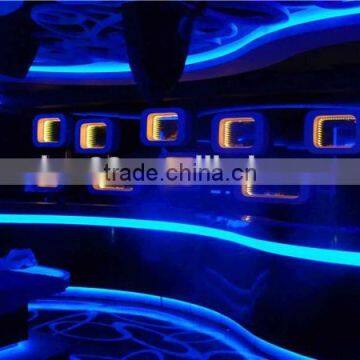 2 Wires Blue Color Decorative 120v Led Rope Light