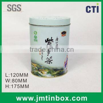 Food Grade Oval Tea Tin