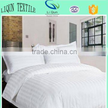 3 cm Stripe Design Hotel Bath Linen 60S T 300 100% Cotton High Quality Bedding Set