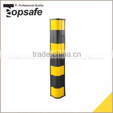 S-1563 High strength rubber corner guards with yellow stripe