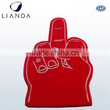 Popular Customed Promotional foam glove Chinese wholesale