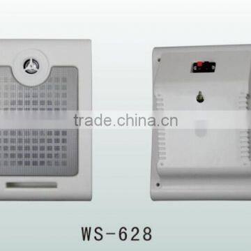 WS-628 6W wall mounted spaeker and speaker box on wall