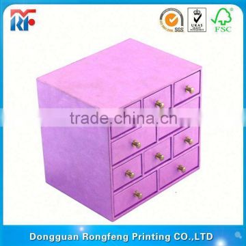 embossing paper cosmetic box manufacture