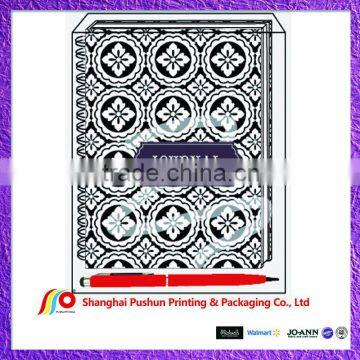 PET Gift Box Packed Spiral Nootbook & Pen Set
