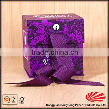 Alibaba China new design gorgeous hard paper gift box