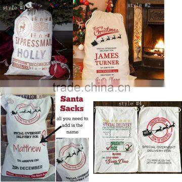 Wholesale Personalized Santa Sack