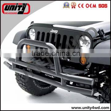 4x4 Front bull bar for jeep wrangler jk 4x4 bumper supplier winch bar