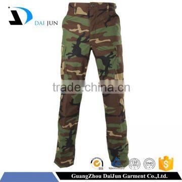 Daijun oem high quality windproof and waterproof commando men camouflage pants trousers