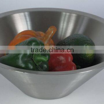 2016 Elegant Designs Stainless Steel Double Wall Fruit Dish photo-6