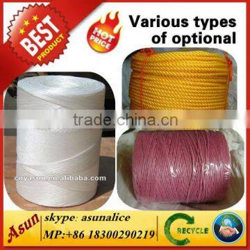 plastic rope making machine/PP baler twine rope machine