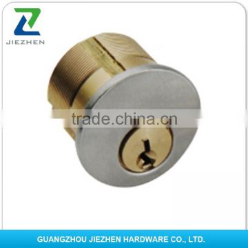 normal computer brass handle electric master euro profile tubular key door handle round high security lock cylinder types