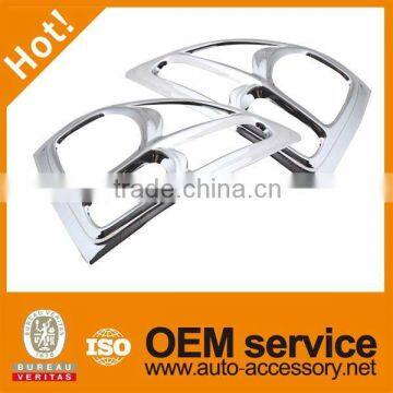 Chrome body kits for mitsubishi pajero tail light cover