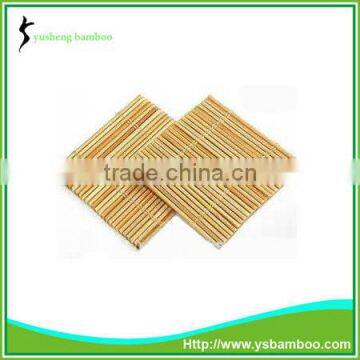 Woven Natural Bamboo Coaster