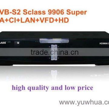 HD Satellite receiver mpeg4 Sclass 9906 Super VFD DVB-s2