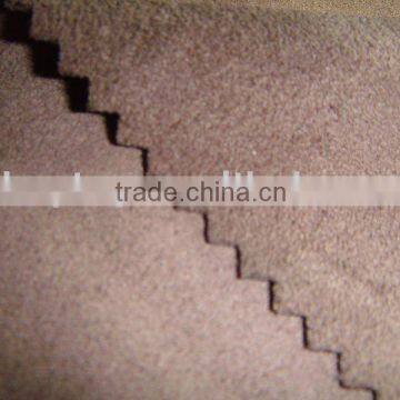 knitted suede lady's shoes fabric