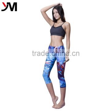 Custom Activewear Manufacturer Yoga Leggings For Women Printed Pants