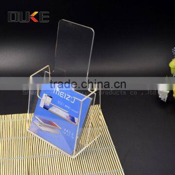 high transparent hot sale acrylic brochure holder