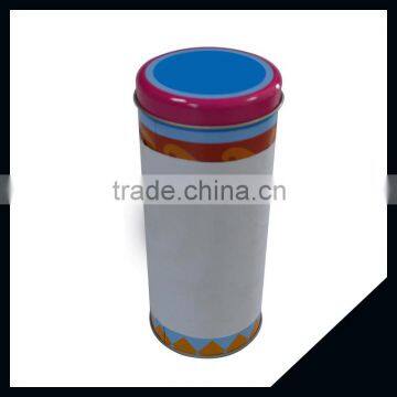 Wholesale Cheap Empty Round Metal Coffee Tin Cans/Fashional Cute Metal Tin