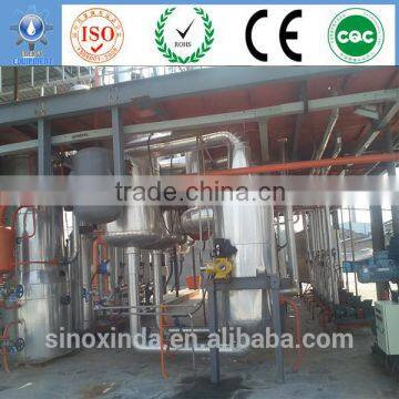 centrifuge process waste oil recycling base oil of distillation