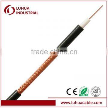 high quality 3C-2V coaxial cable 75OHM for TV CCTV CATV with 1number conductor CE RoHS ISO9001 approved