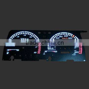 EL super thin instrument panel with soft light and high quality for vehicle and plane