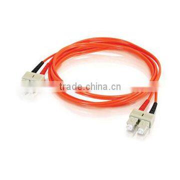 20m SC-SC 50/125 OM2 Duplex Multimode Fiber Optic Cable (Plenum-Rated)