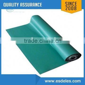 Antistatic rubber table cover