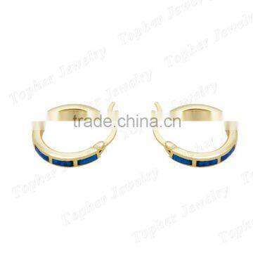 Wholesale 14k Gold Opal Fashion Earrings 2016 New Design K5 Opal Earrings photo-2