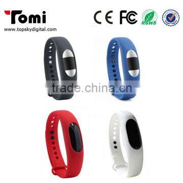 TOMI Fitness Sport Smart Bracelet Wristband Waterproof with Pedometer Distance Measure Calories Count Sleep Monitor Speed Test