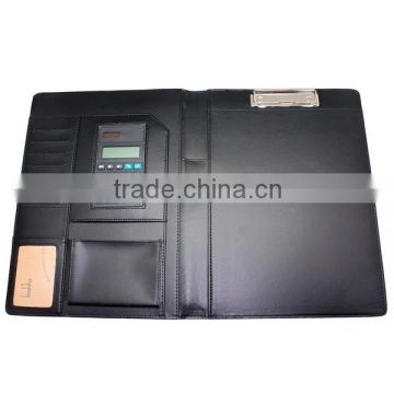 Boshiho practical pu leather file folder for business from leather manufacturer