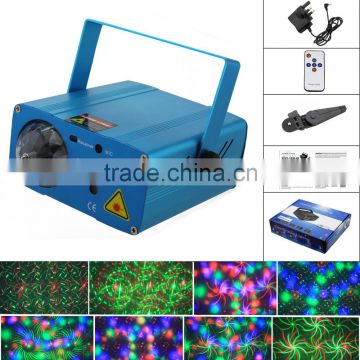 Sidiou Group Second General Mini Red and Green Laser Stage Lighting Moving Party Stage Light Projector (Blue)