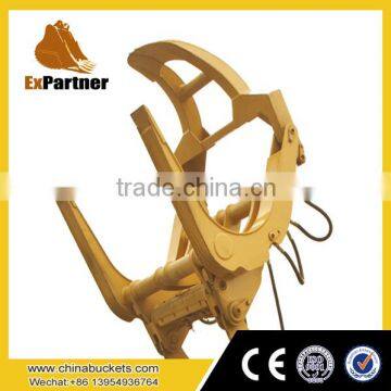 quick coupler log grapple for SDLG wheel loaders LG936L LG956L LG958L LG968