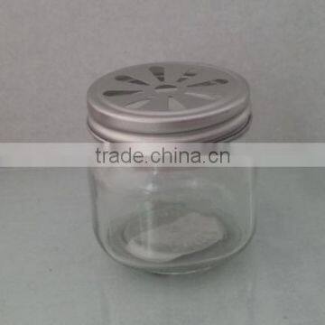 new design 250ml square mason jars,glass package jar