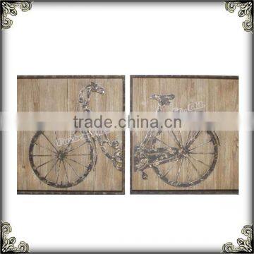 Cheap professional bike wall decoration