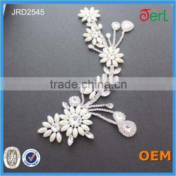 2016 New Styles Popular Rhinestone Lace for Wedding Dress photo-5