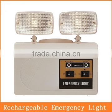 Battery backup emergency twin spot light MODEL 6612