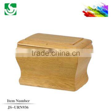 JS-URN936 new design hardwood funeral good quality urns