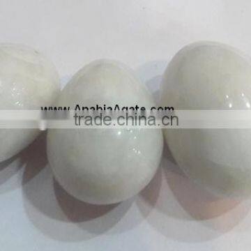 White Agate Gemstone Eggs: Wholesale Yoni Eggs White Agate Gemstone Eggs photo-5