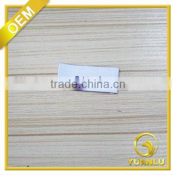 high density end fold woven label for garment