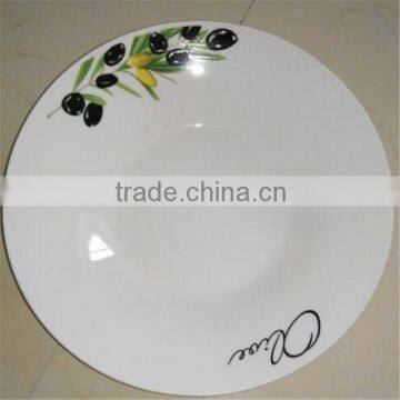 shandong linyi cosmetics blue and white porcelain plate