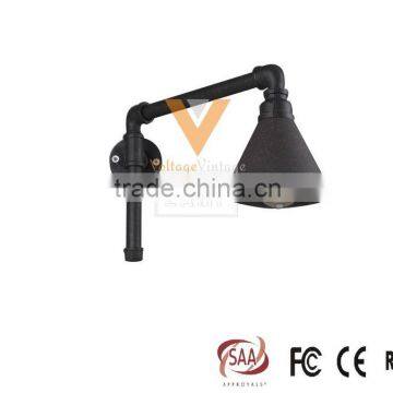 Manufacture Contorted Sconce Vintage Hallway Edison Industrial Pipe Wall Lamp Light Wall Sconce photo-4