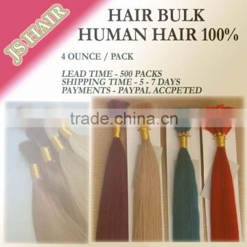 Bright Hair - OUTER LAYERED HAIR BULK - HUMAN HAIR 100% BULK