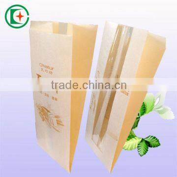 China Supplier Bread Paper Bag Toast Paper Bag With Window photo-6