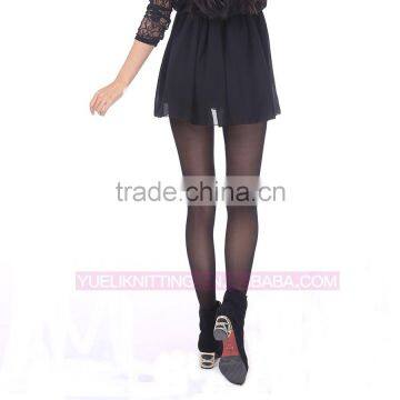 2015 Hot Sale Sexy Black Transparent Silk Stockings photo-2
