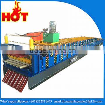 Plc Automatic Double Layer IBR Steel Roofing Sheet Roll Forming Machine